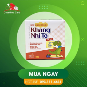 Khang Nhi Tố – Hỗ Trợ Tăng Cường Sức Khỏe, Giúp Ăn Ngon Miệng (Hộp 20 ống)