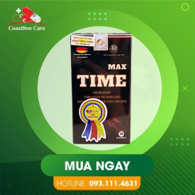 Max Time – Hỗ Trợ Phục Hồi Khả Năng Sinh Lý Tăng Cường Ham Muốn (Hộp 30 viên)