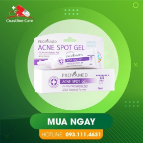 Provamed Acne Spot Gel – Hỗ Trợ Giảm Mụn Viêm Và Mụn Mủ (Tuýp 10g)