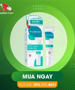 Provamed Post Acne Scar Gel – Hỗ Trợ Giảm Sẹo Mụn, Thâm Mụn Và Sẹo Thâm (Tuýp 10g)Provamed Post Acne Scar Gel giảm sẹo mụn thâm mụn