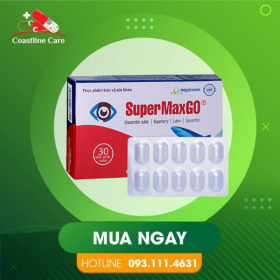 SuperMaxGO® – Hỗ Trợ Giúp Đôi Mắt Sáng Khỏe (Hộp 30 viên)