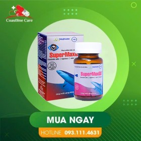 SuperMaxGO® – Hỗ Trợ Giúp Đôi Mắt Sáng Khỏe (Hộp 30 viên)