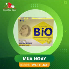 Xịt Lợi Khuẩn Bio – Hỗ Trợ Làm Sạch, Thông Thoáng Khoang Mũi Họng (Hộp 5 ống, 1 lọ xịt)