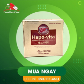 Hepo Vita – Hỗ Trợ Bảo Vệ Và Giải Độc Gan (Hộp 60 viên)