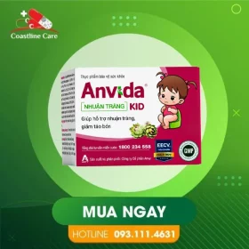 ANVIDA Nhuận Tràng KID – Hỗ Trợ Giảm Táo Bón ANVIDA Nhuận Tràng KID – Hỗ Trợ Giảm Táo Bón