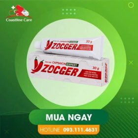 Kem Capsaicin Expert  Zocger – Hỗ Trợ Giảm Đau Nhanh (Tuýp 30g)