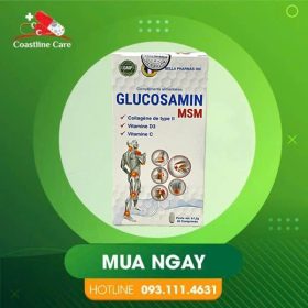 Glucosamin MSM – Hỗ Trợ Khớp Hoạt Động Linh Hoạt (Hộp 60 Viên)