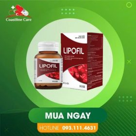 Lipofil – Hỗ Trợ Giảm Mỡ Máu (Hộp 30 Viên)