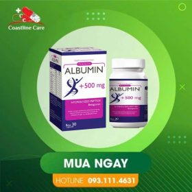 Pogalus Albumin +500mg – Hỗ Trợ Bồi Bổ Cơ Thể (Hộp 30 Viên)