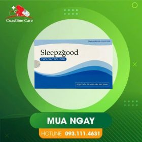 SleepzGood – Hỗ Trợ Ngủ Ngon Giấc (Hộp 50 Viên)