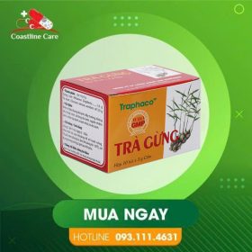 Trà Gừng Traphaco – Điều Trị Đau Bụng Do Lạnh