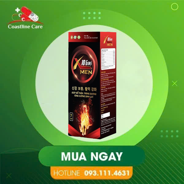 X10 Gins Men - Giúp Tăng Cường Sinh Lực (Hộp 7 Gói)x10-gins-men-bo-than-trang-duong