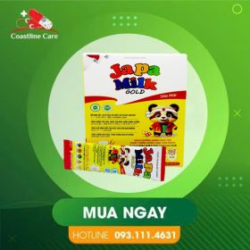 Japa Milk Gold – Hỗ Trợ Phát Triển Toàn Diện Cho Trẻ Nhỏ (Hộp 20 Gói)