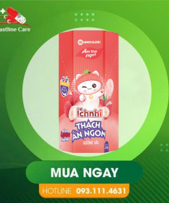 Thạch Ăn Ngon Ích Nhi Hương Vải - Hỗ Trợ Bổ Sung Lysine & Taurine (Hộp 21 Gói)thach-an-ngon-ich-nhi-huong-vai-ho-tro-an-ngon