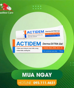 Actidem Derma Extra Gel - Hỗ Trợ Giảm Thâm Mụn (Tuýp 18g)actidem-derma-extra-gel-giam-mun-trung-ca