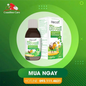 Siro Bổ Phế Hecati – Hỗ Trợ Giảm Ho & Đau Họng (Chai 125ml)
