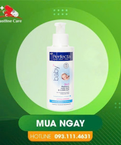 Perfecta Baby - Gel Tắm Gội Hàng Ngày Cho Trẻ Sơ Sinh & Trẻ Nhỏ (Chai 150ml)perfecta-baby-gel-tam-goi-3-trong-1-cho-tre