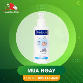 Perfecta Baby – Gel Tắm Gội Hàng Ngày Cho Trẻ Sơ Sinh & Trẻ Nhỏ (Chai 150ml)