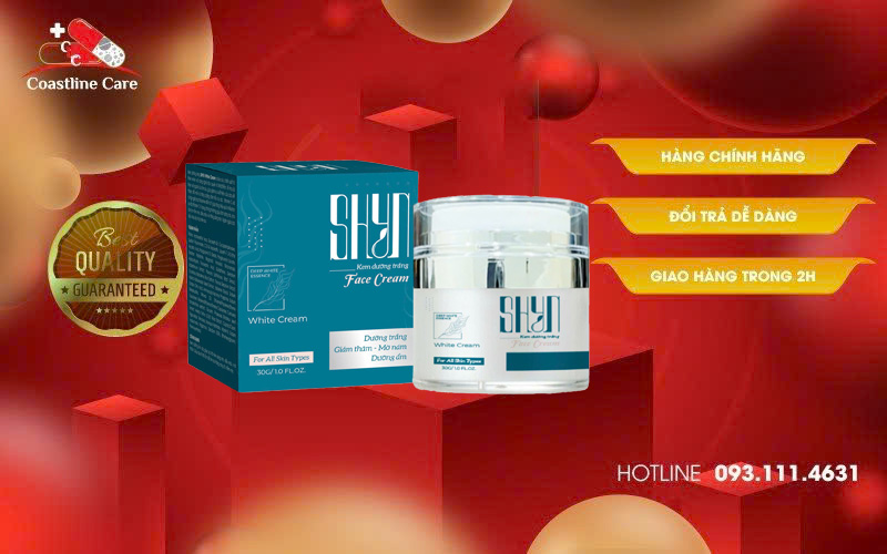 Shyn White Cream dưỡng trắng da hiệu quả