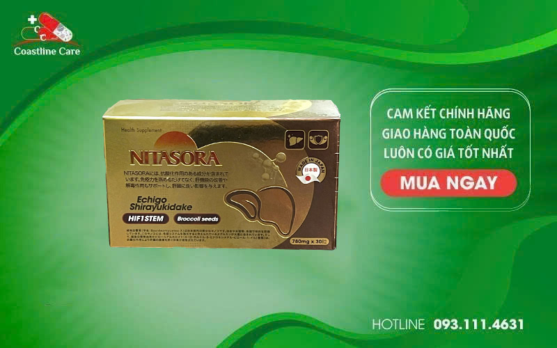 nitasora bảo vệ gan