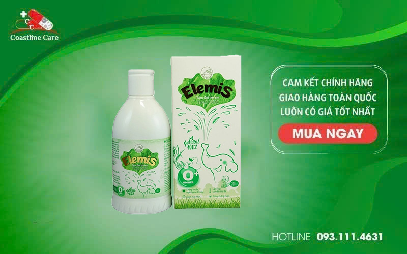 Sữa Tắm Elemis Thảo Dược an toàn cho Trẻ Sơ Sinh và Trẻ Nhỏ