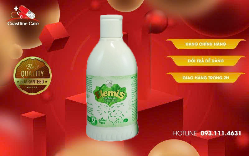 Sữa Tắm Thảo Dược Elemis phòng ngừa rôm sảy, hăm tã