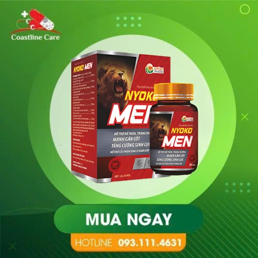 Nyoko Men tăng cường sinh lực cho nam giới