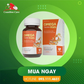 Omega Thái Minh Kids – Hỗ Trợ Tốt Cho Não Bộ Và Mắt