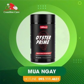 Oyster Prime – Hỗ Trợ Tăng Cường Sức Khoẻ Nam Giới (Hộp 90 Viên)