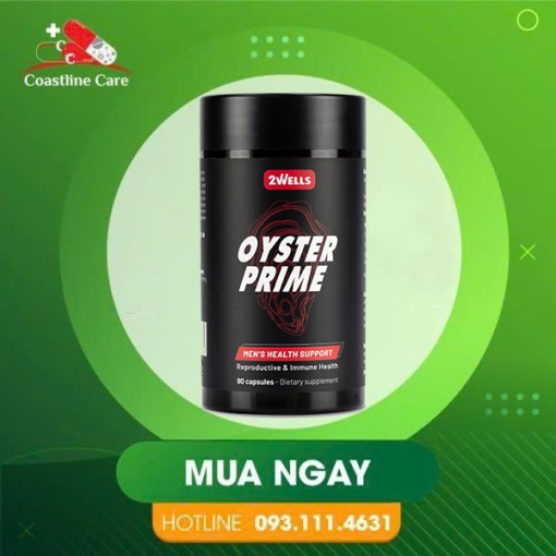 Oyster Prime tăng cường sức khoẻ nam giới trưởng thành