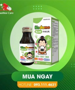 Siro Kodomo Genki - Hỗ Trợ Bé Ăn Ngon Miệng (Chai 100ml)Siro Kodomo Genki bổ sung dưỡng chất cho trẻ