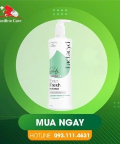 Lactacyd Ever Fresh -  Giúp Da Sảng Khoái & Mịn Màng (Chai 500g)Sữa tắm Lactacyd Ever Fresh Body Wash giúp kháng khuẩn hiệu quả