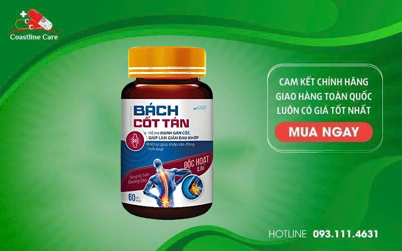 thuốc bách cốt tán làm mạnh gân cốt