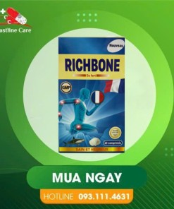 RichBone - Hỗ Trợ Giảm Lão Hóa Khớp (Hộp 60 Viên)Richbone giảm triệu chứng khô khớp do thoái hóa khớp