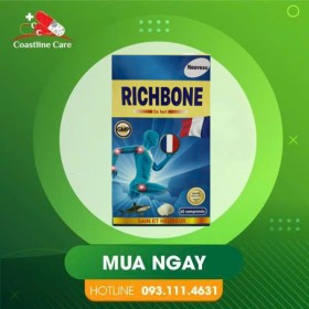 RichBone – Hỗ Trợ Giảm Lão Hóa Khớp (Hộp 60 Viên)