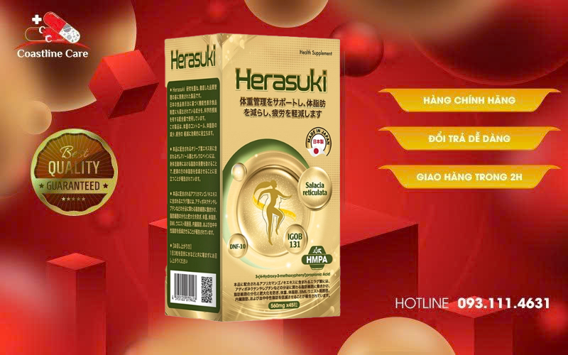 Herasuki giúp giảm cân