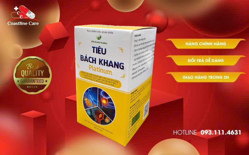 thuốc Tiêu Bách Khang Platinum hỗ trợ hạn chế sự phát triển của u vú lành tính