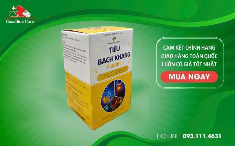 Tiêu Bách Khang Platinum hỗ trợ hạn chế sự phát triển của u xơ tiền liệt tuyến