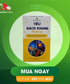 Tiêu Bách Khang Platinum - Hỗ Trợ Tăng Sức Đề Kháng (Hộp 60 Viên)Tiêu Bách Khang Platinum hỗ trợ hạn chế sự phát triển của u xơ tử cung
