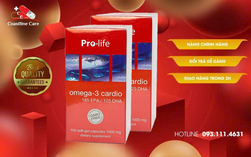 ProLife Omega-3 Cardio bổ sung omega 3
