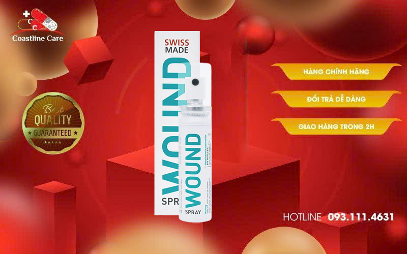 Wound Spray hỗ trợ giảm sẹo