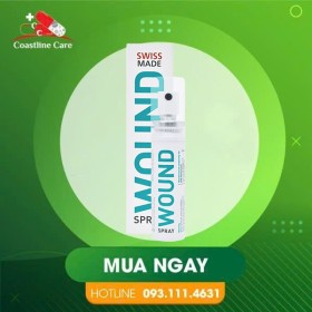 Wound Spray – Xịt Hỗ Trợ Điều Trị Vết Thương Hở (Hộp 10ml)