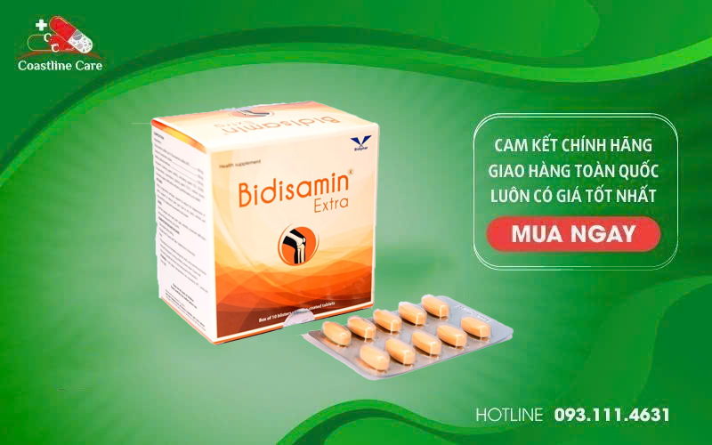 Bidisamin Extra giúp tái tạo sụn khớp