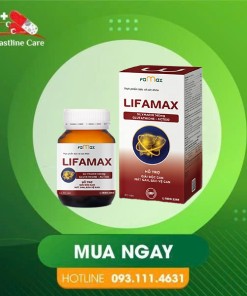 Lifamax - Hỗ Trợ Giải Độc Gan (Hộp 30 Viên)Lifamax giúp giảm các triệu chứng mụn nhọt, vàng da, mệt mỏi do chức năng gan kém
