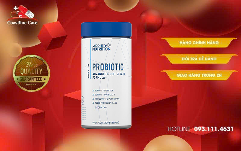 Probiotic Advanced Multi-Strain Formula hỗ trợ sức khoẻ đường ruột