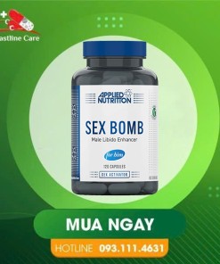 Sex Bomb - Hỗ Trợ Sức Khỏe Sinh Sản Cho Phái Mạnh (Hộp 120 Viên)Sex Bomb hỗ trợ sức khỏe sinh sản nam giới