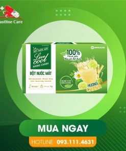 Bột Nước Mát Livecool Hương Chanh (Hộp 10 Gói)Bột nước mát Livecool hương chanh