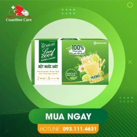 Bột Nước Mát Livecool Hương Chanh (Hộp 10 Gói)