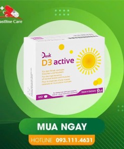 Denk D3 Active - Hỗ Trợ Tăng Hấp Thu Canxi (Hộp 100 Viên)Denk D3 Active giúp xương chắc khỏe
