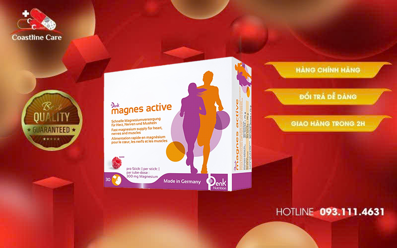 Denk Magnes Active cải thiện tình trạng mệt mỏi